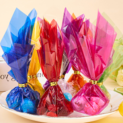 160Pcs 8 Colors Square OPP Candies Wrapping Packaging&nbsp;DIY-WH20055-017B