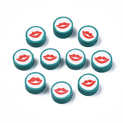 Handmade Polymer Clay Beads&nbsp;CLAY-N011-44A
