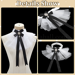 1Pc Polyester Detachable Tulle Ruffle Collar&nbsp;DIY-NB0015-77