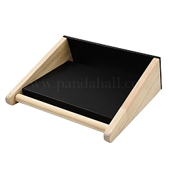 PU Leather with Wood Jewelry Display Stands&nbsp;NDIS-F004-03A