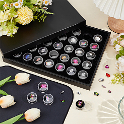 Acrylic Diamnond Gemstone Display Boxes&nbsp;CON-WH0089-170A