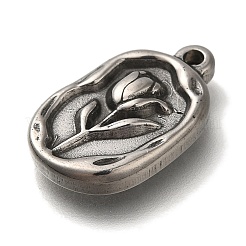 304 Stainless Steel Pendants&nbsp;STAS-H223-08AS-02