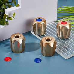 8Pcs 2 Colors ABS Plastic Bathroom Cold Hot Water Faucet Valve Core&nbsp;FIND-GO0004-10