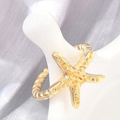 Brass Cuff Open Rings&nbsp;KK-CBA960E-13C-G