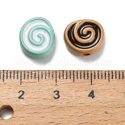 Baking Paint Opaque Acrylic Beads&nbsp;X-SACR-P035-02