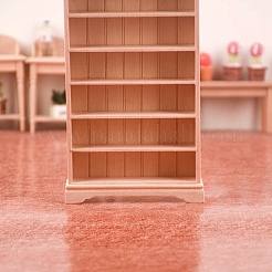 Miniature 6 Tiers Wood Bookcase Display Decorations&nbsp;MIMO-PW0001-065