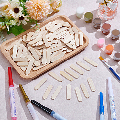 150Pcs Wood Craft Sticks&nbsp;DIY-CN0003-95