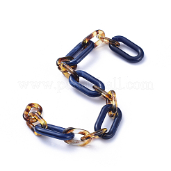 Handmade Acrylic Figaro Chains&nbsp;AJEW-JB00596-02