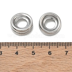 304 Stainless Steel Large Hole Beads&nbsp;SA-CBA1CA2-13P