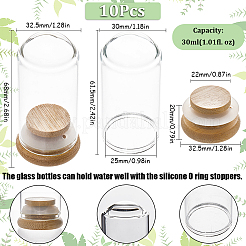 Clear Glass Dome Cover&nbsp;CON-SC0001-05C