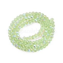 Electroplate Glass Beads Strands&nbsp;LS-EGLA-A044-T3mm-L09