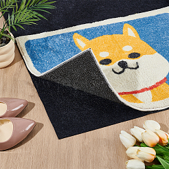 Felt & TPR Anti-slip Carpet Mat&nbsp;AJEW-WH0816-427C