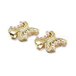 Brass Clear Cubic Zirconia Pendants&nbsp;KK-G446-13G