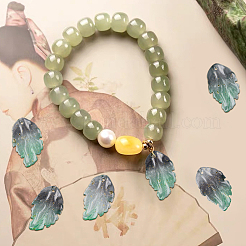 70Pcs Baking Paint Glass Beads&nbsp;GLAA-PA0001-11A