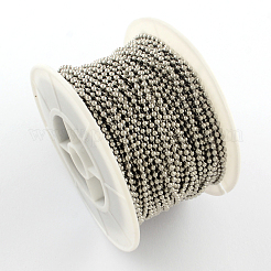 Tarnish Resistant 201 Stainless Steel Ball Chains&nbsp;CHS-R008-26
