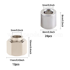 24Pcs Aluminum Column Block&nbsp;FIND-BC0004-75