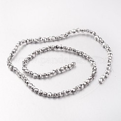 Electroplate Non-magnetic Synthetic Hematite Bead Strands&nbsp;G-F300-34-01