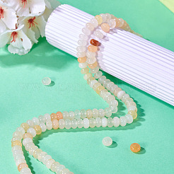 2 Strands Natural Golden Silk Jade Beads Strands&nbsp;G-TA0002-25