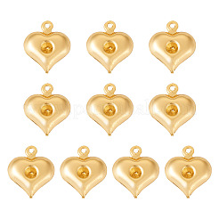 10Pcs Brass Pendants&nbsp;FIND-TA0005-02G