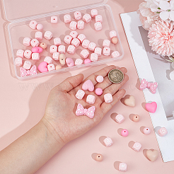 79Pcs 33 Styles Mixed Shapes Silicone Beads&nbsp;SIL-PA0001-24