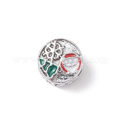 Alloy Rhinestone European Beads&nbsp;MPDL-Q213-14AS