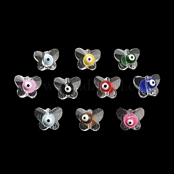 Transparent Glass Enamel Beads&nbsp;GLAA-C029-01A