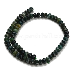 Natural Moss Agate Beads Strands&nbsp;G-Z111-A54