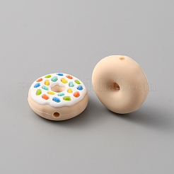 Silicone Beads&nbsp;SIL-WH0001-40A