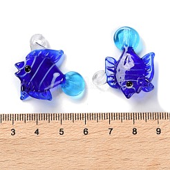 Handmade Lampwork Pendants&nbsp;LAMP-S068-09E