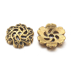 Tibetan Style Alloy Bead Caps&nbsp;X-GLF10206Y-NF