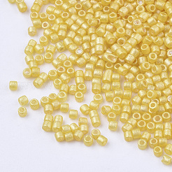 Pearlized Cylinder Seed Beads&nbsp;SEED-Q036-02A-E11