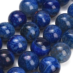 Natural Dragon Veins Agate Beads Strands&nbsp;GG-L001-L01-02F