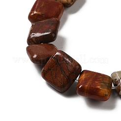 Natural Picasso Stone/Picasso Jasper Graduated Bead Strands&nbsp;G-P358-05-12mm