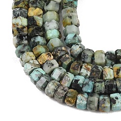 Natural African Turquoise(Jasper) Beads Strands&nbsp;G-G345-C23-2x4mm
