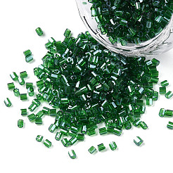 FGB Mixed Grade A Glass Bugle Beads & Hexagon Two Cut Beads&nbsp;GLAA-N001-01