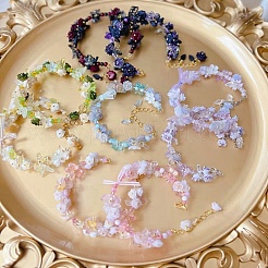 Luminous Flower Resin Cabochons&nbsp;CRES-T025-10C
