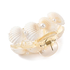 Bowknot Shape Natural White Shell Claw Hair Clips&nbsp;PHAR-TA000007