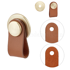 Oval Leather Drawer Handles&nbsp;AJEW-WH0251-72