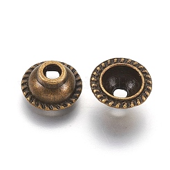 Tibetan Style Alloy Bead Caps&nbsp;LS-MLF0656Y