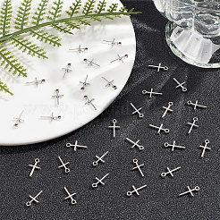50Pcs Tibetan Style Alloy Pendants&nbsp;FIND-HY0003-70