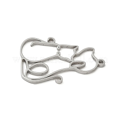 304 Stainless Steel Pendants&nbsp;STAS-F326-19P
