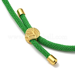 Nylon Cords Bracelet Makings Fit for Connector Charms&nbsp;AJEW-P116-01G-17