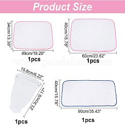 4Pcs 4 Style Iron Shoe Cover & Polyester Mat and Nylon Heat Resistant Protective Mesh Cloth & Pad&nbsp;TOOL-CA0001-14