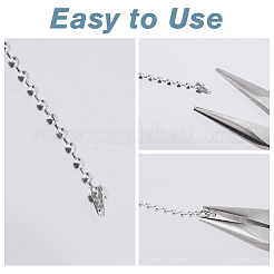 30Pcs 925 Sterling Silver Bead Tips&nbsp;STER-DC0001-19