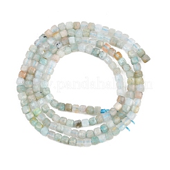 Natural Flower Amazonite Beads Strands&nbsp;G-RM250104-D1