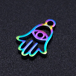 Ion Plating(IP) 201 Stainless Steel Charms&nbsp;STAS-Q201-JN187