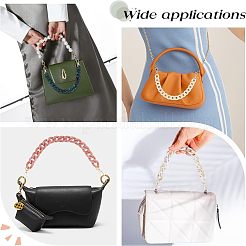 4Pcs 4 Colors Plastic Curb Chain Bag Handles&nbsp;FIND-FH0004-98