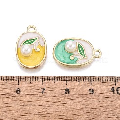 Alloy Enamel Pendants&nbsp;ENAM-N069-14KCG