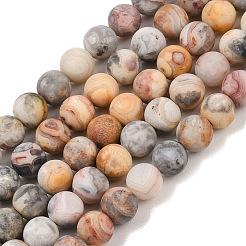 Natural Crazy Lace Agate Beads Strands&nbsp;G-Q462-10mm-12