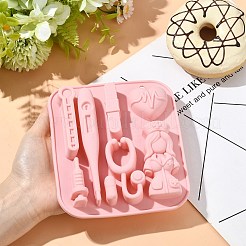 2Pcs Nurse Theme Silicone Fondant Molds&nbsp;ST-CJ0043-020